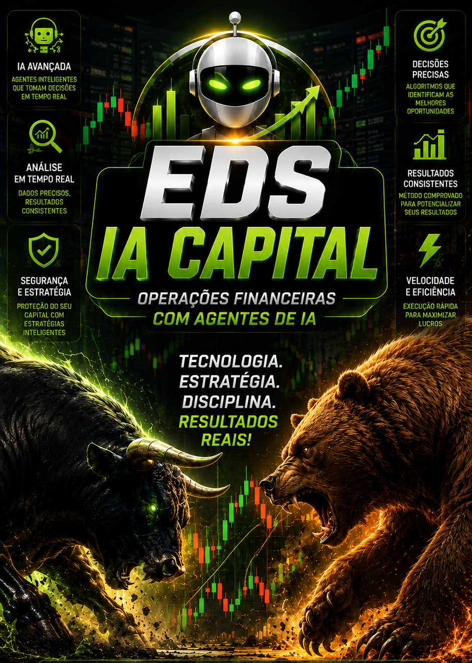 EDS IA Capital — Inteligência Artificial operando opções binárias